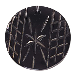 Resin casted and carved Pendants 14866