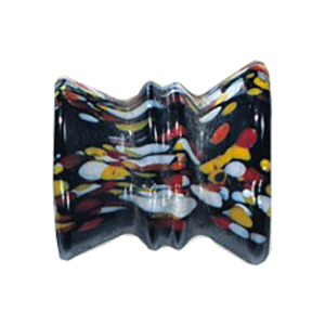 Printed large Furnace Glass Beads 14908