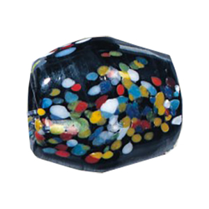 Printed large Furnace Glass Beads 14909