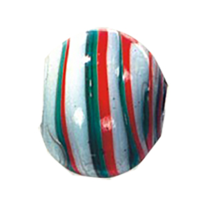 Striped large Furnace Glass Beads 14923