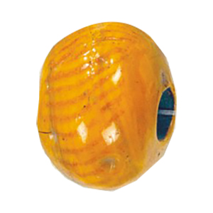 Striped large Furnace Glass Beads 14938