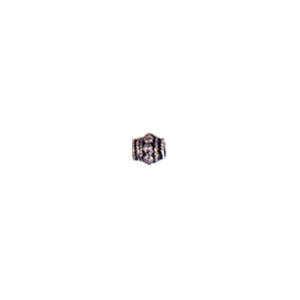 Engraved or Etched Copper Beads 9333
