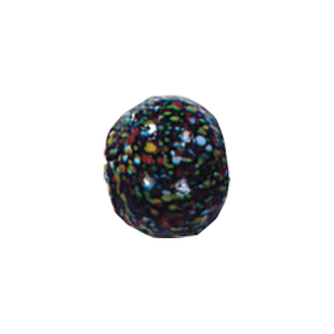 Printed and Striped large Furnace Glass Beads 14991