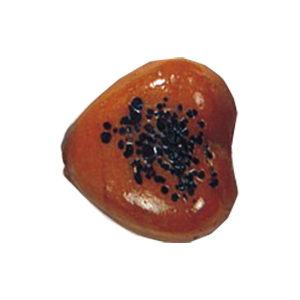 Printed and Striped large Furnace Glass Beads 14999