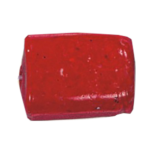 Printed and Striped large Furnace Glass Beads 15001