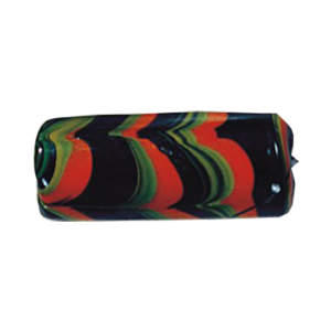 Printed and Striped large Furnace Glass Beads 15015