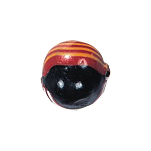 Printed and Striped large Furnace Glass Beads 15032