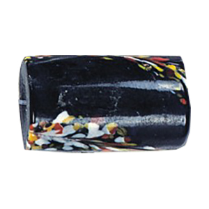 Printed and Striped large Furnace Glass Beads 15044