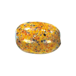 Printed small to large Furnace Glass Beads 15093