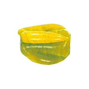 Printed small to large Furnace Glass Beads 15095