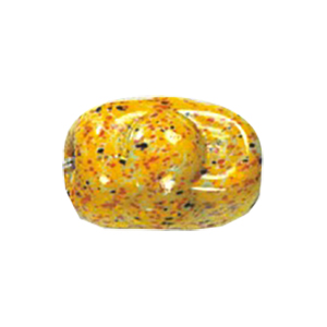 Printed small to large Furnace Glass Beads 15097