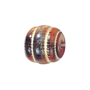 Dyed Oval Wood Beads 13177