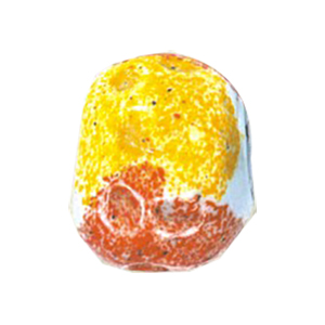 Printed small to large Furnace Glass Beads 15115