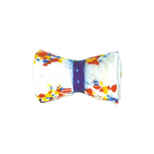 Printed and Striped medium   large Furnace Glass Beads 15124
