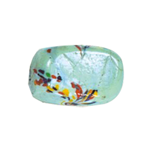 Printed and Striped medium   large Furnace Glass Beads 15128