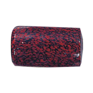 Printed Striped Venetian large Furnace Glass Beads 15190