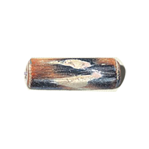 Dyed Tube Wood Beads 13274