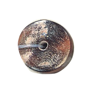 Dyed Disc Wood Beads 13289