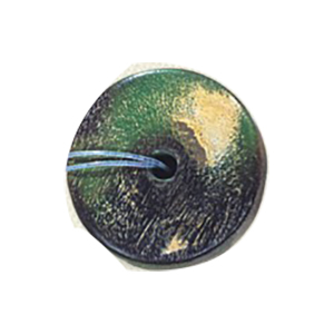 Dyed Disc Wood Beads 13290