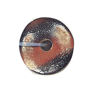 Dyed Disc Wood Beads 13296