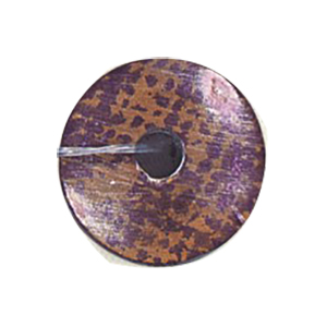 Dyed Disc Wood Beads 13298