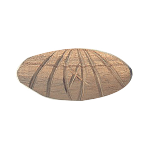 Dyed Oval Wood Beads 13308