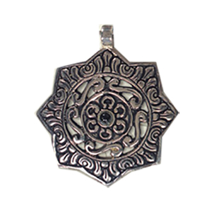 Aluminium Casted Metal Pendants 13340