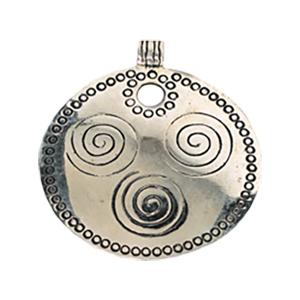 Aluminium Casted Metal Pendants 13356