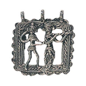 Aluminium Casted Figurine1 Metal Pendants 13366