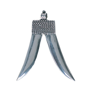 Aluminium Casted Metal Pendants 13412