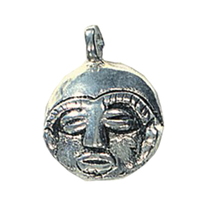 Aluminium Casted Figurine2 Metal Pendants 13418