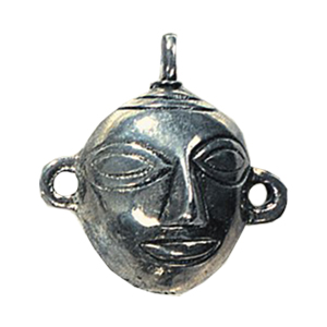 Aluminium Casted Figurine2 Metal Pendants 13420