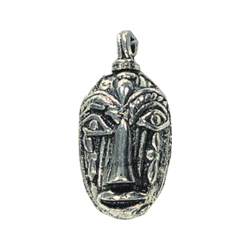 Aluminium Casted Figurine2 Metal Pendants 13423