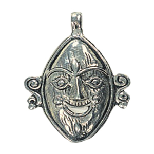 Aluminium Casted Figurine2 Metal Pendants 13427