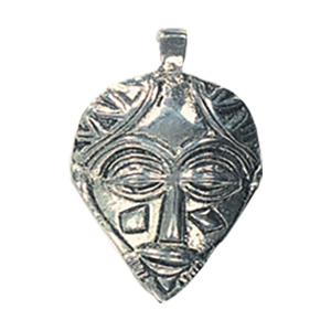 Aluminium Casted Figurine2 Metal Pendants 13429