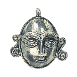 Aluminium Casted Figurine2 Metal Pendants 13432