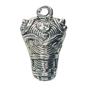 Aluminium Casted Figurine2 Metal Pendants 13433