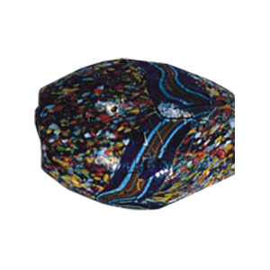 Printed large Furnace Glass Beads 15239