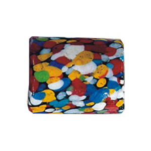 Printed large Furnace Glass Beads 15243