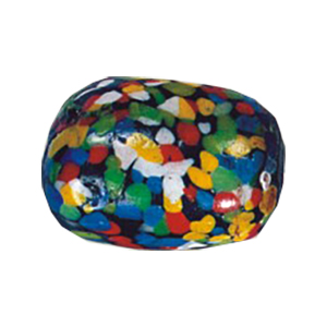 Printed large Furnace Glass Beads 15247