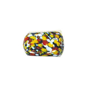 Printed small   medium Furnace Glass Beads 15280