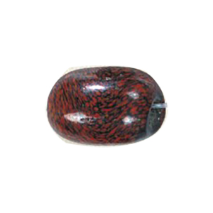 Printed small   medium Furnace Glass Beads 15285