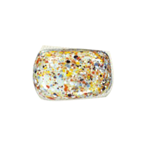 Printed small   medium Furnace Glass Beads 15292