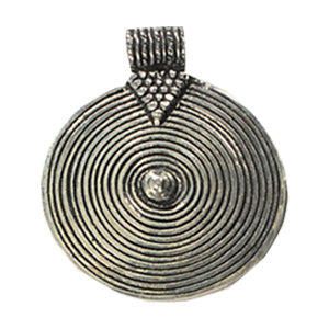 Aluminium Casted Metal Pendants 13510