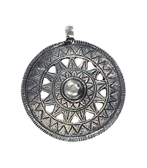 Aluminium Casted Metal Pendants 13519