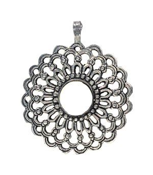 Aluminium Casted Metal Pendants 13521