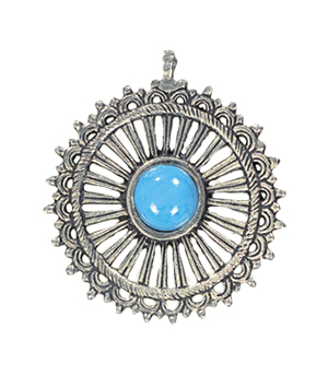 Aluminium Casted Metal Pendants 13522