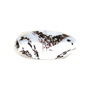 Printed Striped Venetian small   medium Furnace Glass Bead 15319