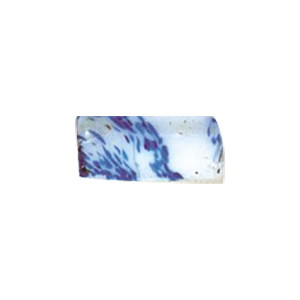 Printed Striped Venetian small   medium Furnace Glass Bead 15328