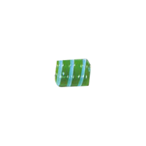 Feathered and Striped small   medium Furnace Glass Beads 15342